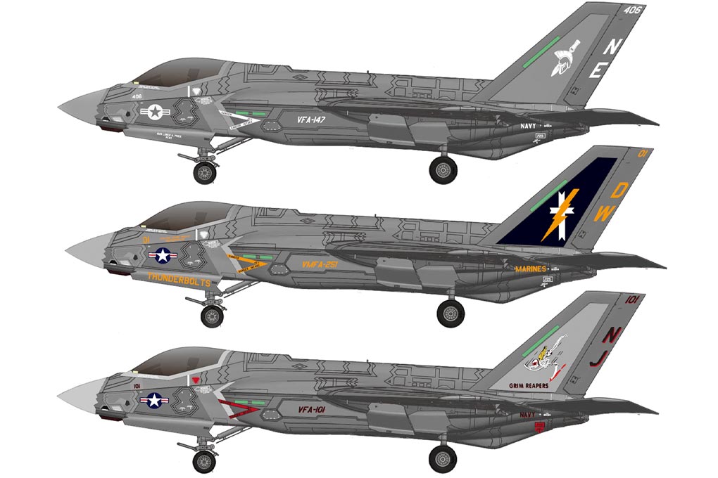 Three Liveries. Each One Legendary.