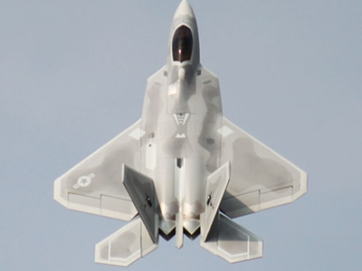 Freewing F-22 Raptor V2 Ultra Performance 8S 90mm EDF Jet PNP RC Airplane