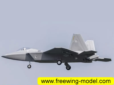 Freewing F-22 V2 Raptor 64mm EDF Jet PNP 6S RC JET
